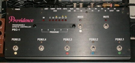 Providence PROGRAMABLE EFFECT CONTROLLER PEC-1